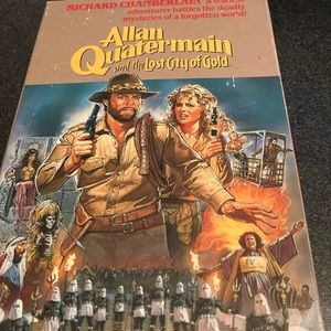 Allan Quatermain and The Lost City of Gold vhs